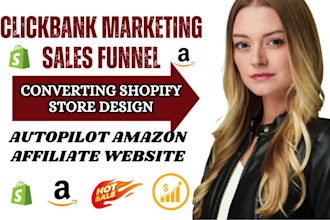 do autopilot shopify amazon affiliate website clickbank marketing sales funnel
