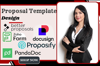 do pandadoc, proposify, better proposals, docusign, qwilr canva powerpoint