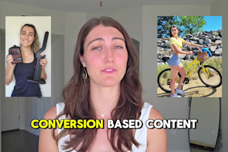 be your ugc creator and film a natural selfie style video
