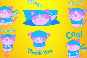 make best animated stickers for whatsapp and telegram