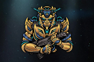 make premium mascot esport gaming youtube discord logo