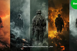 create royalty free, custom faceless stock photos for your brand commercials