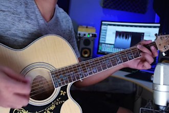 compose and record professional acoustic guitar for your song
