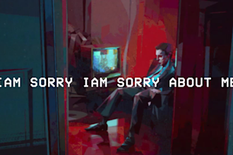 do a aesthetic vhs lyric video in 24 hours