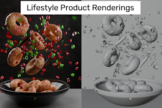 create photorealistic 3d product renderings for ads