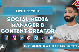 be your tiktok manager and content creator