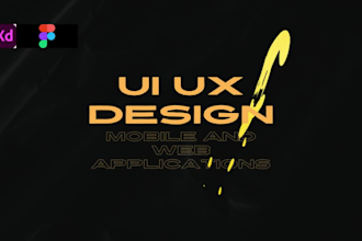 create wireframes,mockups and UI UX designs using adobexd and figma