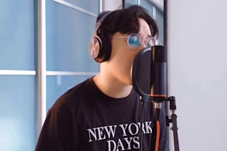 be your male vocalist in english, mandarin and cantonese