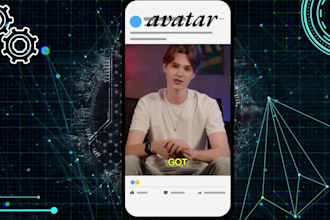 create talking ai avatar video, animated ai reels