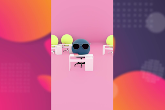 create simple and clean 3d explainer videos without characters