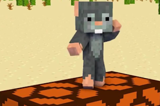 create 3d minecraft animations, characters, custom model modpacks with game mods