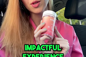 create a selfie spokesperson video in my car