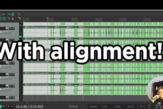 edit and quantize your song tracks to the tempo