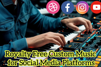 create royalty free custom music for social media platforms