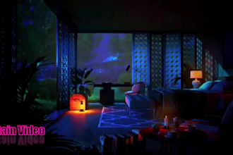 do relaxing rain video