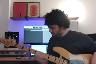 record the bass line for your song