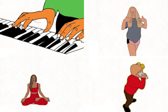 create professional rotoscoped 2d animation of your video