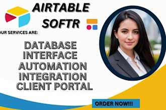 do airtable datable softr client portal, integrate with zapier automation