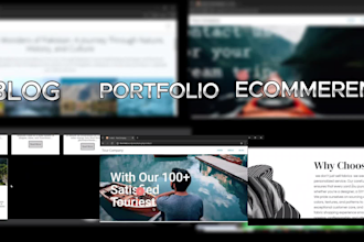 design  a perfect website for you with brilliant work
