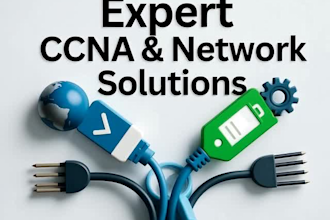 do your ccna ccnp cisco packet tracer and other projects