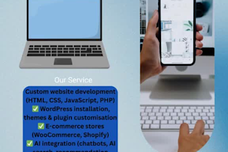 build and optimise a professional website with SEO