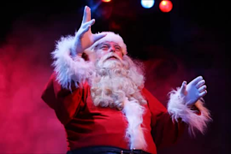 do santa claus voice over, old storytelling, nederland dutch