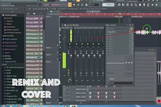 remix any songs with and without acapella