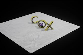 3d logo design,3d text