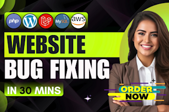 develop, redesign, bug fixes, PHP laravel website and install codecanyon scripts