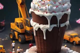 create 3d food animation, 3d cgi animation, 3d grocery animation,photography