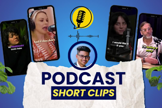 turn your podcast into engaging short form video clips