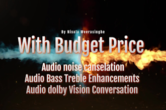 noise removal and edit your audio or music for 24 hours