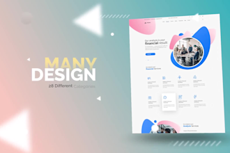 design responsive, SEO friendly and fast wordpress website