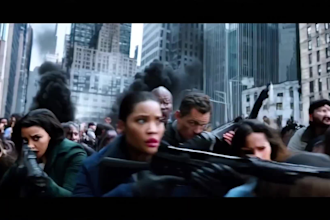 create an epic 4k generated ai movie trailer and ai short film for you