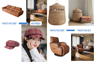 create ai powered product photography with models and your product