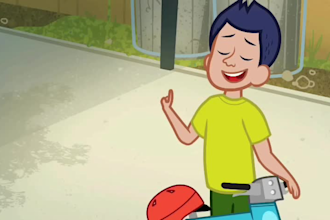 awesome and unique 2d animation for kids, custom learning videos, 2d kid cartoon