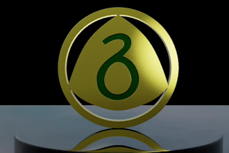create custom 3d coin, medallion or bas relief model for cnc and printing