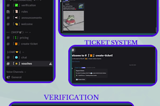 set up a custom discord server within 48 hours