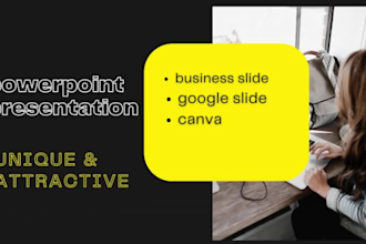 deliver powerpoint business google slide canva presentation
