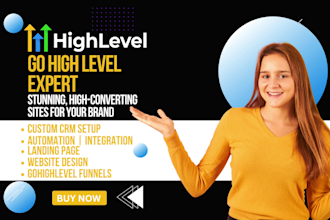 professional gohighlevel setup management ai powered automation funnels CRM