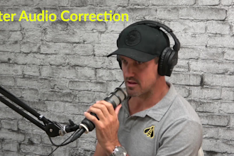 edit, mix, and master podcast audio