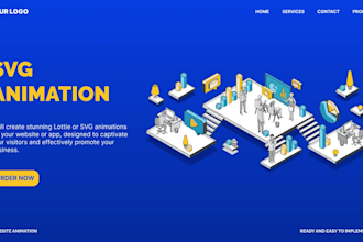 make svg animation with js, gsap for web
