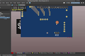 do pcb, schematic design for your project with kicad,eagle and altium