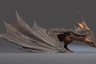 do 3d dragon animation 3d animal design 3d cgi animal animation, 3d dragon model