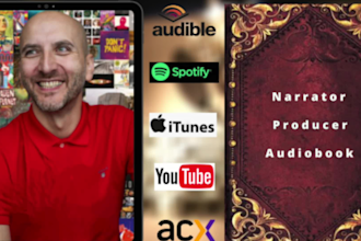 narrate and produce your non fiction documentary audiobook