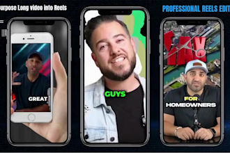 create event promos, reels, tiktok and youtube shorts