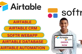 airtable, airtable database, airtable automation, airtable CRM, interface, softr