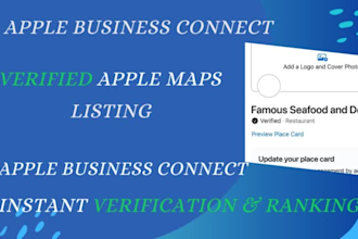 create a verified apple maps location listing bing places apple maps SEO brands