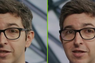 redirect your eyes or gaze to make you look at the camera