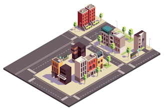 do the best isometric explainer animated videos